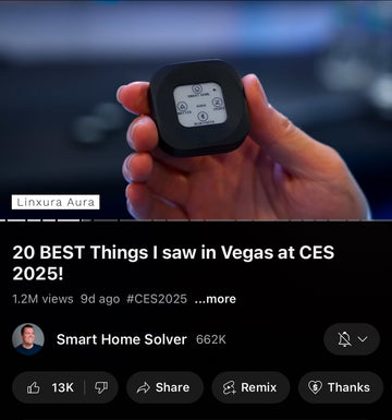 Linxura Aura Among the Best at CES 2025